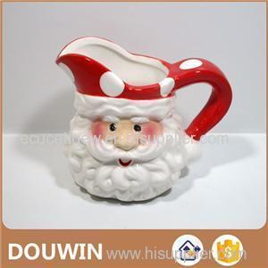 Ceramic Christmas Jug For Promotion