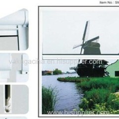 Aluminum Retractable Roller/rolling/roll Up Fly Screen Window
