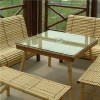 Europen Style Portable Small Folding Outdoor Bamboo Table With High Performance