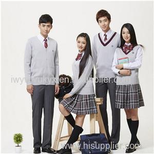 Low Price Beautiful Korean Styel Middle Scholl Uniforms For Sale