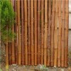 Carbonized Decorative Bamboo Fence With Light Color For Home And Garden Decoration