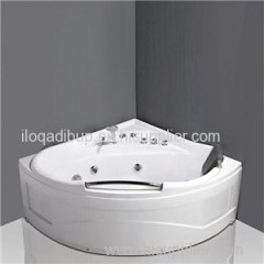 120×120 small size acrylic bathtub with massage function wholesale