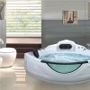 hot sale portable large ABS plastic whirlpool bathtub with bubble