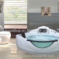 hot sale portable large ABS plastic whirlpool bathtub with bubble