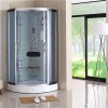 1 person 8mm tempered glass portable steam shower cabin bathroom