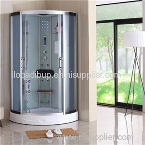 1 person 8mm tempered glass portable steam shower cabin bathroom