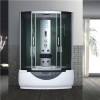 rectangle steam shower cabin furniture with bathtub