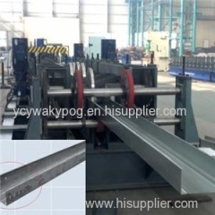 Touch Screen PLC Control High Speed Cable Tray Machine