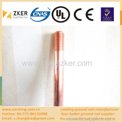 UL listed copper clad earthing rod