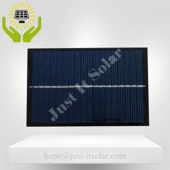 9V 150mA 130*85mm PET Laminated Solar Cell