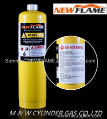 Mapp gas propylene gas