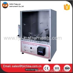 Automatic Textile Fabric 45 Degree Flammability Tester