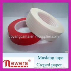 colored crepe paper high temperature masking tape