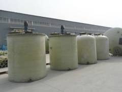 FRP Agitator Tank - a Vessel with Cylinder Shape