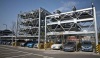 Four storey automatic parking garage