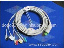 Mindry T5 ECG cables 5 leads 12 pin