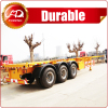 40ft skeleton semi trailer 3 axles skeletal semi trailer skeleton container made in China