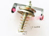 Textile ceramic yarn tensioner brake