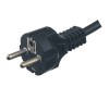 Straight Power Plug VDE APPROVAL