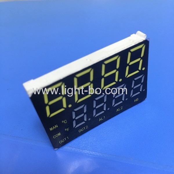Custom Design Ultra white and Pure Green 8 Digits seven segment led display for process controller