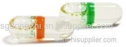 two-section type hard capsule liquid&capsule in capsule