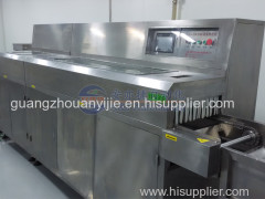 Automatic tube cleaning & siliconizing machine