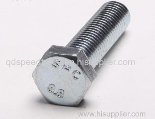 8.8 10.9 12.9 high strength Hex bolts in hot sale