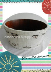 sell cheap wooden bowl for baby photo props
