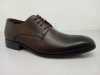 Brown mens oxfords lace shoes