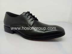Classic mens lace leather shoes