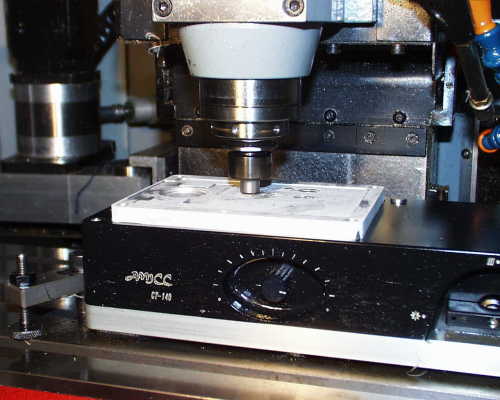 Ice clamping for rinder miller and cnc machineing