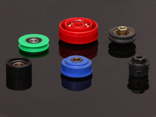 plastic round bearing pulley