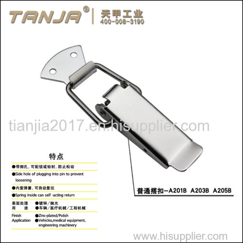[TANJA] A203 draw latch / nickel plated spring latch for small box