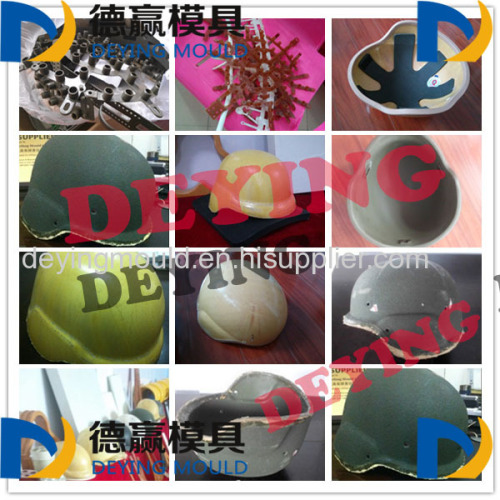 China mould supplier supply kevlar MICH/PASGT ballistic helmet mould 2017 new design PE/fiber glass ballistic helmet mol