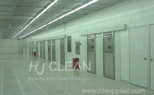 Semiconductor industry modular clean room