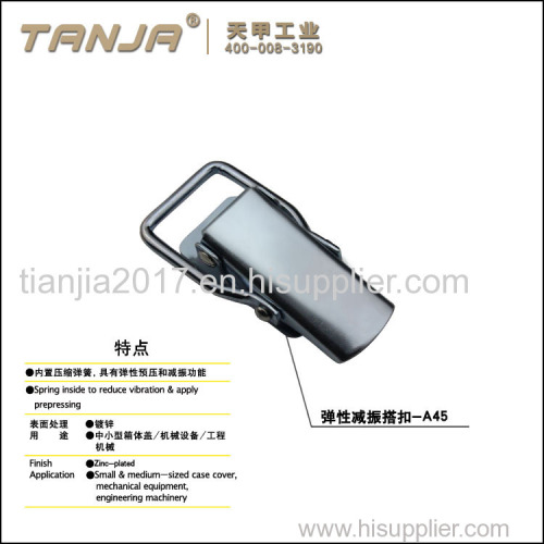 [TANJA] A45 Flexible & damping latch with two strong spring/ zinc plated pressing & fastening toggle latch lock