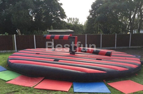 Adult Inflatable Wipeout Obstacle Course Game For Sale