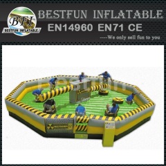 Inflatable Sweeper Meltdown Wipeout Eliminator Game