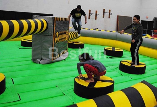 Inflatable Sweeper Meltdown Wipeout Eliminator Game
