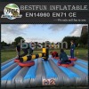 Wipeout obstacle inflatable sweeper game