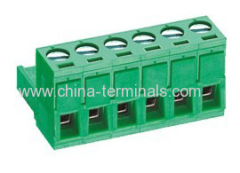 UL/CE certification connector kaifeng pluggale terminal block pitch 5.08mm