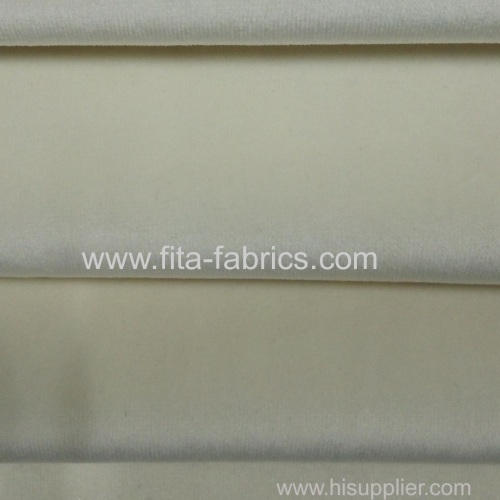 Plain French Velvet fabric