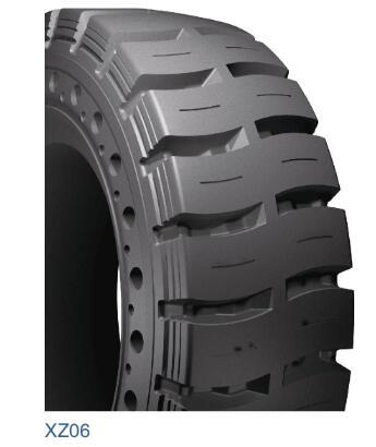 China Construction machinery forklift truck solid tire 6.00-9