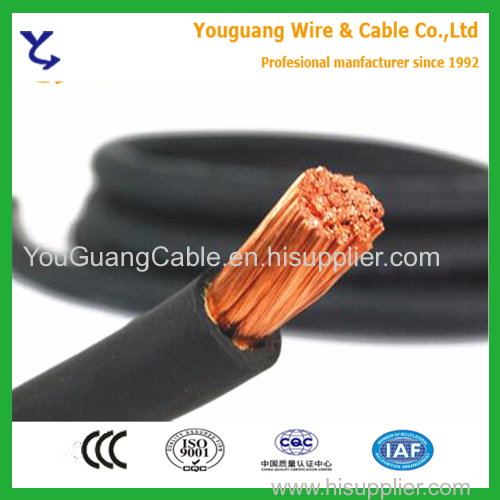 PVC Insulated Rubber Cable Welding Cable