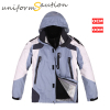 Custom 2 in one waterproof breathable windbreaker jacket