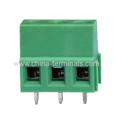 24-12 AWG 10A 300V 5.08mm pcb terminal block