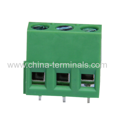 300V 10A UL brass screw pcb terminal blocks