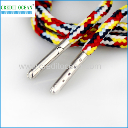 CREDIT OCEAN metal aglet for end of shoelace drawstring garment