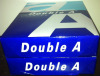 Double A A4 size copy copier paper 80 gsm from Thailand