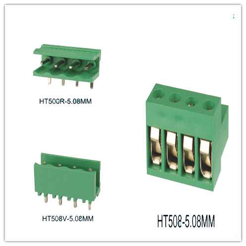 150V 12A Plug-In Terminal Blocks & Accessories Products pitch 5.08mm